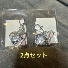 ウェイクメイク　wakemake ハローキティ　キティ　チャームキーリング