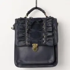 axes femme アクシーズファム サッチェルショルダーバッグ 森ガール