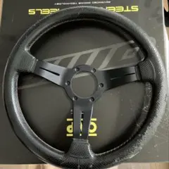 ヴェイルサイド Veilside ステアリング 35Φ パイ 黒 ホーン カバー