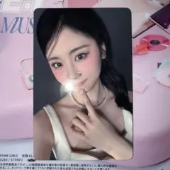 ME:I 佐々木心菜 MUSE 通常盤トレカ(ステッカー付き)