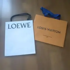 LOEWE LOUIS VUITTON ショップ袋 2点セットのサムネイル
