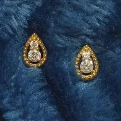 ジュエリーツツミ K10 フープピアス スリーカラー トリニティ - メルカリ