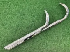 バイク用 フルエキゾーストマフラー クロームのサムネイル