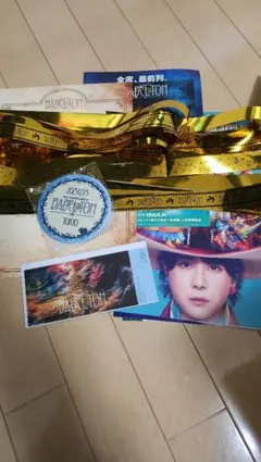 ミセス バベルの塔 東京ドーム 缶バッチ 銀テープその他 リンゴジャムシート