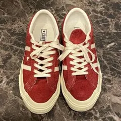 converse STAR&BARS SUEDE red