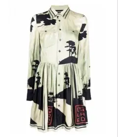 dsquared2シャツワンピースFlounce Mini Dress22SSのサムネイル