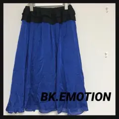 BK.EMOTION｜2way｜ミニドレス｜フレアスカート｜ロイヤルブルー｜M