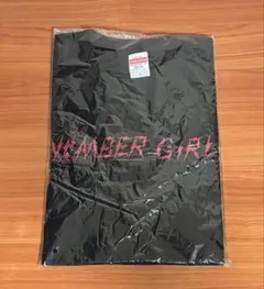 新品未使用【ナンバーガール】オフィシャルTシャツ　黒　サイズL メルカリ