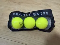 PEARLY GATES ゴルフボール 3球入り イエロー スマイルのサムネイル