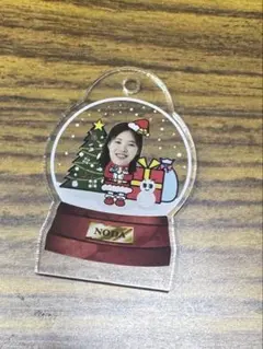 野田祐希　クリスマスキーホルダー　デンソーエアリービーズ　非売品　八王子実践