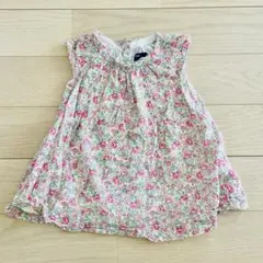 【美品・期間限定】baby GAP 花柄 ワンピース 80cm