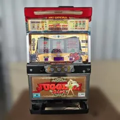 パチスロ実機】北電子☆『初代』ジャグラーガール（緑）【コイン不要機