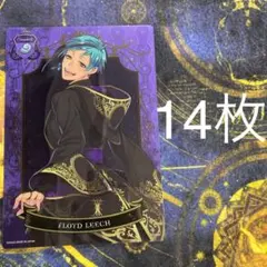 ツイステ クリアビジュアルポスター ビジュポ オクタ 式典服 フロイド・リーチ