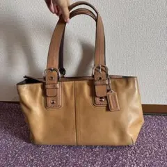 COACH コーチ ショルダーバッグ　A4 対応　トートバッグ　本革