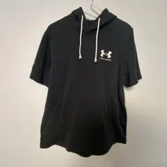 Under Armour フード付きTシャツ ダークブルー　黒
