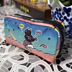 レスポートサック×STRANGE CAT（ストレンジキャット）コラボ　ポーチ　猫