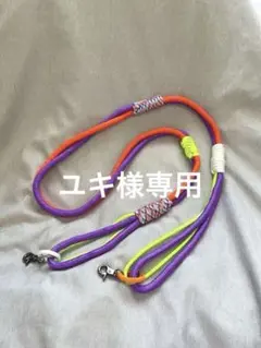 パラコード製⭐︎スマホショルダーストラップ※太紐がかわいい！！