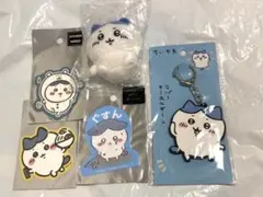 ハチワレ ラバーキーホルダー ナガノマーケット ステッカー