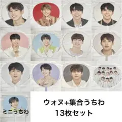 SEVENTEEN ウォヌ うちわ 13枚セットのサムネイル
