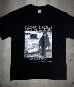 未着用　crystal castles Tシャツ Lサイズ　綿100%