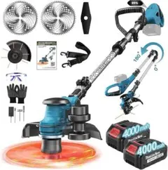 草刈り機 充電式 電動 軽量 折り畳み 園芸ガーデニング 静音 PSEマーク