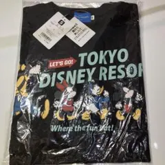 【新品未使用】東京ディズニーリゾート Tシャツ Sサイズ 黒