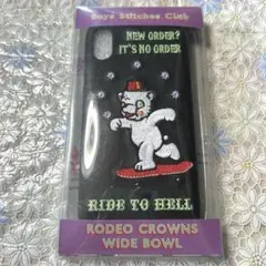 IPhone X , XS モバイルケース RODEO CROWNS 本刺繍