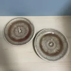作家ものお皿　2枚セット