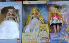 BANDAI ドール 3体セット プリンセスセレニティ スーパーセーラームーン