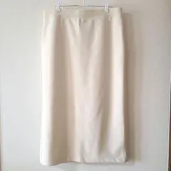 UNIQLO　ユニクロ　ドライスウェットナローマキシスカート　ホワイト　XXLのサムネイル