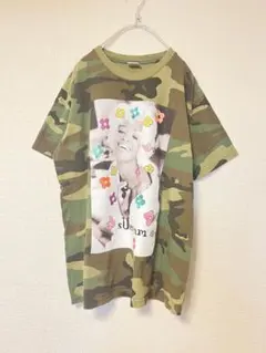 シュプリーム ナオミ キャンベル フォト Tシャツ Usa製 M ウッドランド