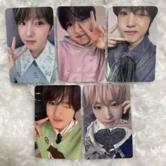 nct wish 店舗特典 サクヤ トレカ5枚set