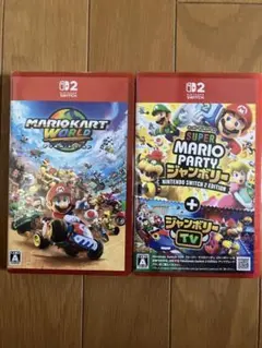 「マリオカートワールド」 「スーパーマリオパーティジャンボリー」