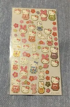 ハローキティ年賀デザインシール