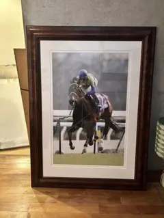 ディープインパクト競馬 フォトフレーム 大きめ