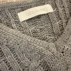 CECIL Mc BEE 半袖ニットワンピース