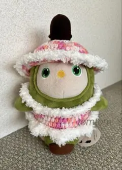 ラボット LOVOT 1/2ぬいぐるみ用 帽子とワンピース ふわふわ 冬服