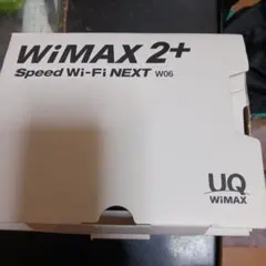 UQ WiMAX モバイルWi-Fiルーター W06のサムネイル