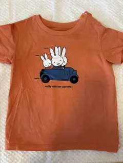 UNIQLO ミッフィー Tシャツ 90サイズ　オレンジ