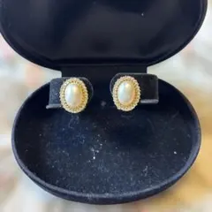 イヤリング ヴィンテージ アンティーク パール