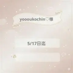 yoooukochin♡様専用