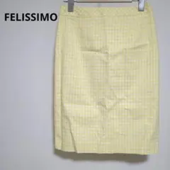 FELISSIMO タイトスカート チェック スカートのサムネイル