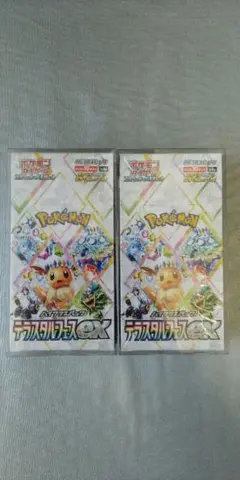 ポケモンカードゲーム テラスタルフェスex 2BOX シュリンク付新品・未開封