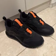 【送料無料】Nike Air Max 720 Slip OBJブラック/オレンジ