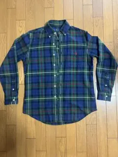 Ralph Lauren チェック柄 長袖シャツ M