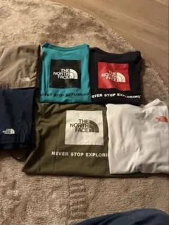 THE NORTH FACE 長袖半袖Tシャツ・ショートパンツセット 150cm