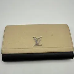 Louis Vuitton カプシーヌ　長財布 ベージュ/ブラック
