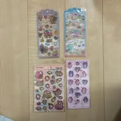 ドロップジェリー　シール　サンリオ　4枚セット