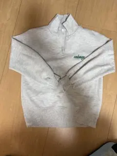 ハーフジップ トップス
