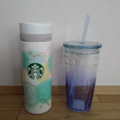 スターバックス　ステンレスボトル＆タンブラーセット